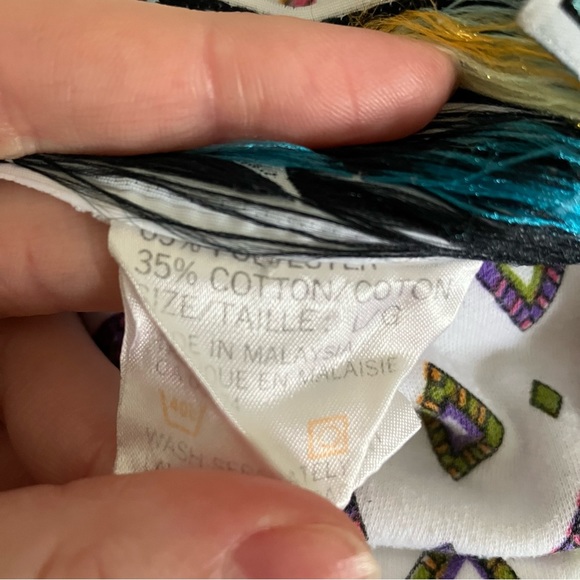 Vintage Diamond Print Soft Turtleneck - Picture 6 of 6